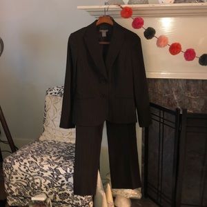 Ann Taylor brown pant suit